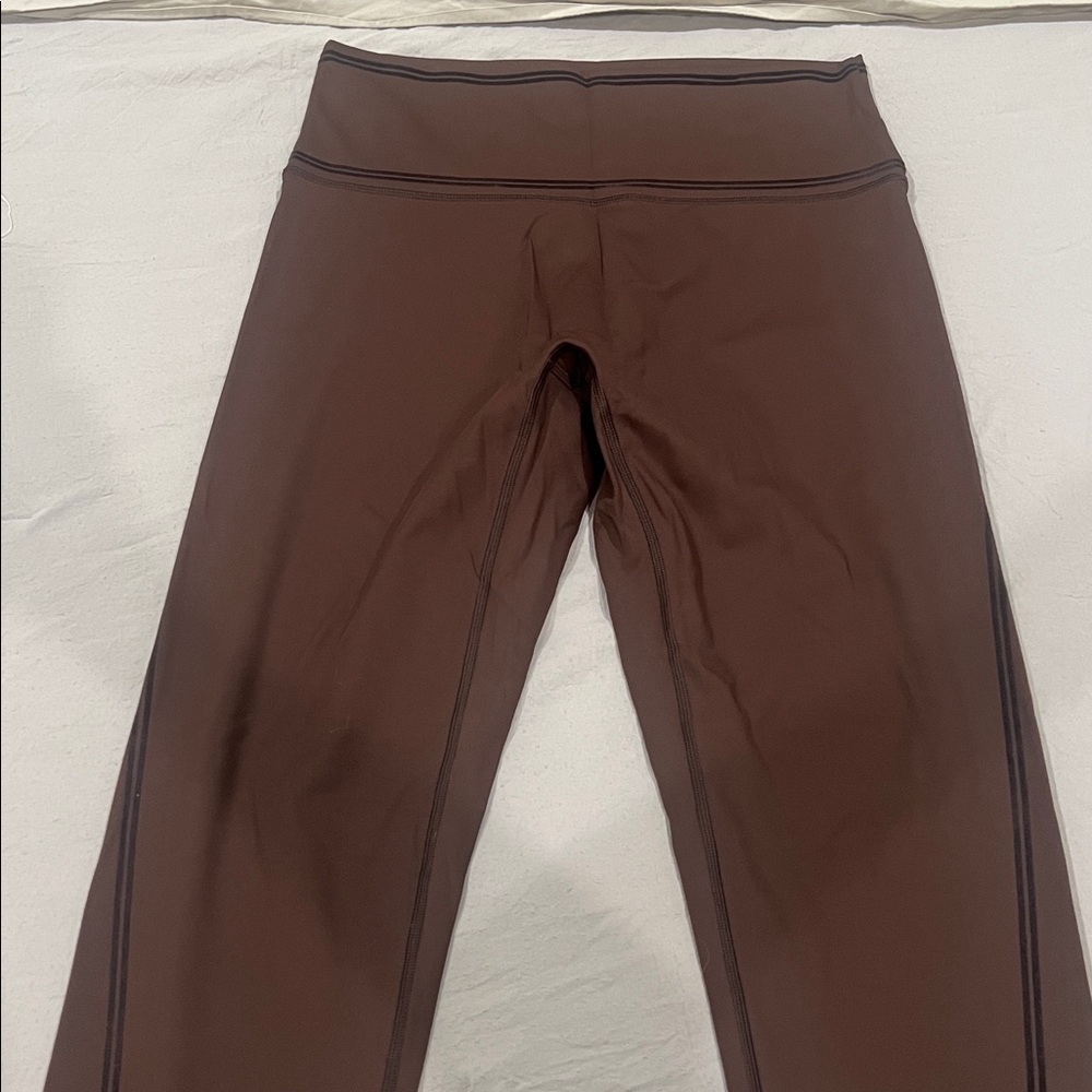 Aerie Brown 7/8 High-Rise Leggings